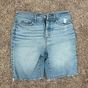 Loft Bermuda Denim Shorts